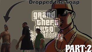 PART2 GTA SA RETEXTUREDOG Loc dropped the soap when he was in jail🙆🏿‍♂️😂MUST WATCH [upl. by Wertz]