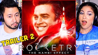 ROCKETRY Hindi amp Tamil Trailer 2 Reaction  R Madhavan [upl. by Watts]