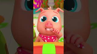 No No A La Hora De Dormir Canción Divertida Para Niños shorts reels funny animation cartoon [upl. by Effy374]