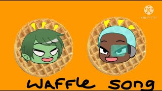 WAFFLES WAFFLES WAFFLES  the waffle song  teen titans GO [upl. by Andris]