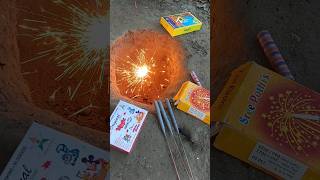 Different types of Diwali Crackers Testing in Hole 🤬🤯 fireart [upl. by Suzanne507]