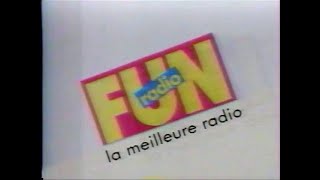 Promo Disque TV Atlantique  Poussée par le vent avec Fun Radio 1990 [upl. by Abbe]