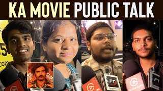 KA Movie Premiere Show Public Talk  KA Genuine Public Talk  Gultecom [upl. by Dannye705]