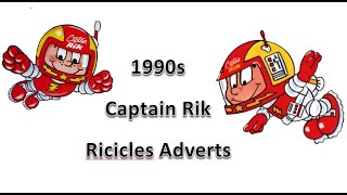 1990s Captain Rik Ricicles Cereal Advert Compilation [upl. by Nylzaj]