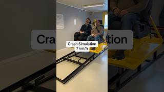 Crash Simulation 7 kmh 45 mph by MrTraffiQ For educational purposes only [upl. by Helban669]