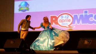 Romics aprile 2015 cosplay contest  Cenerentola [upl. by Eng]