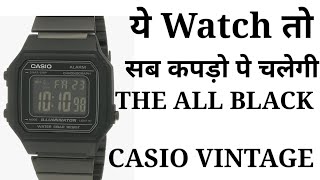 Casio Vintage Series b650  Unboxing Review All Black Casio Vintage B650WB1BEF  Versatile Watch [upl. by Giannini]