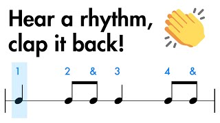 Rhythm Clap Along  Level 1 to 3 For BeginnersKids 👂🎵👏 [upl. by Jane522]