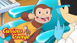 Curious George 🦷 George Learns to Brush His Teeth 🦷 Kids Cartoon 🐵 Kids Movies [upl. by Nahsab]