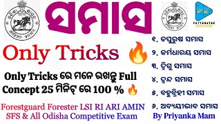 Odia Grammar Samasa Concept Class by PATTANAYAKEDUCATION  Samasa Tricks Class by Priyanka Mam [upl. by Akinor]