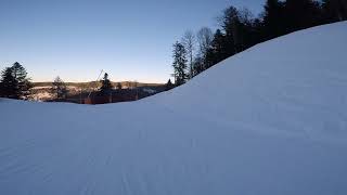 Gérardmer  Renard  Piste Verte  Vosges  Décembre 2021 [upl. by Nicoline482]