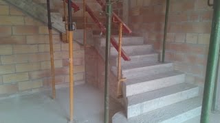 Hacer escalera de hormigón Construir una casa paso a paso Capítulo 26 [upl. by Yleek]