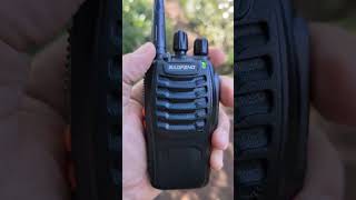 BAOFENG 888S in the Woods GB3FI [upl. by Ramah]