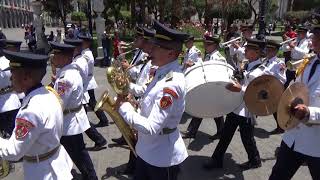 Radetzky March quotBanda Sinfónica del Colegio Militar Francisco Bolognesiquot Arequipa 2017 [upl. by Glenine907]