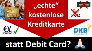 Echte kostenlose Kreditkarte als Alternative [upl. by Booma53]