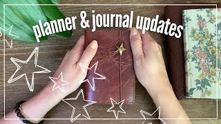 Planner and Journal Updates  Hobonichi Weeks Passport TN Chic Sparrow Creme Dupe [upl. by Einner]