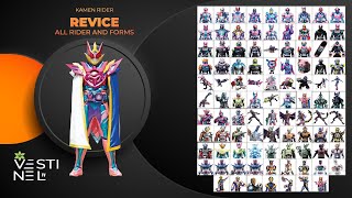 Kamen Rider Revice All Rider and Form [upl. by Haland]