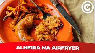 Receita Fácil de Alheira na Airfryer [upl. by Aihsekin687]