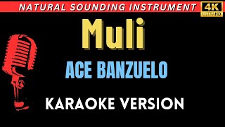 Muli  Ace Banzuelo HD Karaoke Version [upl. by Guendolen]