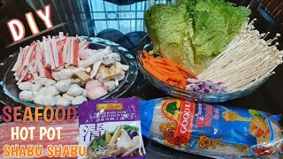 HOW TO MAKE SHABU SHABU AT HOME  HOT POT VERSION AT HOME  DIY [upl. by Howes]