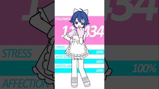 💜 DATEN ROUTE 💜 shorts vtuber anime [upl. by Stormie]