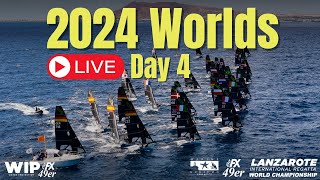 LIVESTREAM  Day 4  49er amp 49erFX Skiff World Championships [upl. by Innattirb]