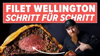 Filet Wellington in Perfektion Schritt für Schritt zum Weihnachtsschmaus  mit Lucki Maurer [upl. by Iclek565]