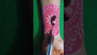 😍 How to Apply Mehandi Sticker viralvideo shorts youtube [upl. by Vidal]