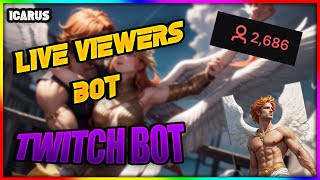 Twitch Live Viewer Bot  Follow Bot  NO DOWNLOAD [upl. by Htidirem837]