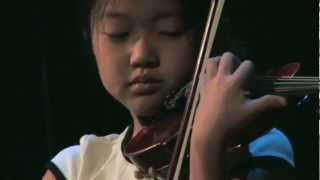 Amazing Tiny Violinist  Sarasate Performance  From The Top [upl. by Hrutkay]