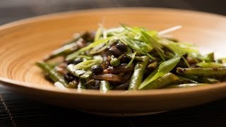 StirFried Green Beans with Black Beans [upl. by Heller884]