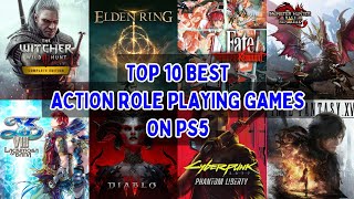 Top 10 Best Action RPG On PS5  2024 [upl. by Xerxes]