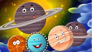 Pianeta canzone  Video di educazione  Imparare pianeta  Solar System For Toddlers  Planets Songs [upl. by Pedro]