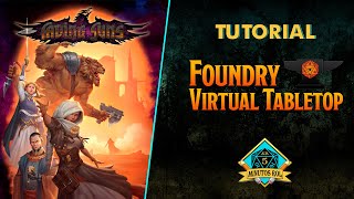 Tutorial  Fading Suns para Foundry VTT 3X [upl. by Brownley312]