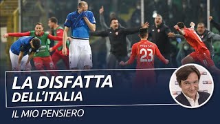 La grande DISFATTA lItalia non si qualifica ai mondiali Qatar 2022  Il mio pensiero [upl. by Essy]