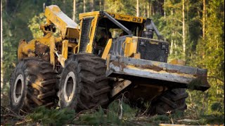 Tigercat 630H skidder quick tutorial [upl. by Beyer]