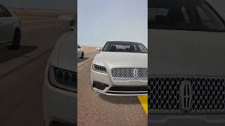 Genesis G90 50 GDi V8 vs Lincoln Continental X 30 GTDI V6 🏆 TopSpeed 🏁 shorts [upl. by Machute]