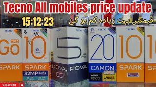 Tecno price update all models  price update 500subs armobile YouTube [upl. by So664]