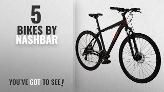 Top 10 Nashbar Bikes 2018 Nashbar Dual Sport Disc Hybrid Bike  17 INCH [upl. by Roehm]