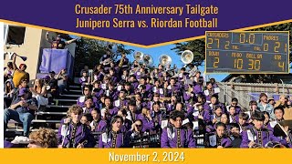 Archbishop Riordan High School Band 75th Anniversary Tailgate Football Game November 2 2024 [upl. by Aihsot547]