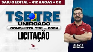 TSETRE Unificado  Licitação  PósEDITAL  Prof Clóvis Feitosa [upl. by Rohclem569]