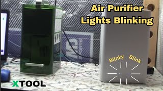 Why is my xTool Air Purifier Lights blinking [upl. by Assisi]