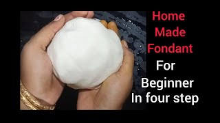 Fondant recipe in tamil  Homemade fondant in tamil cake decoration For Beginners [upl. by Heimlich]