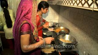 Special diwali food preparation  Fatehpur Beri Delhi [upl. by Norac809]