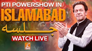 🔴LIVE  Imran Khans PTI Grand Power Show In Islamabad  PTI Jalsa  PTI Jalsa Live  GNN Exclusive [upl. by Regnij959]