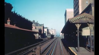 3rd Ave EL Uptown movie footage [upl. by Ecienaj]