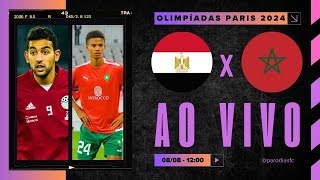 AO VIVO EGITO x MARROCOS  0808 NARRAÇÃO FELIPE ITO  OLIMPÍADAS PARIS 2024 [upl. by Malca]