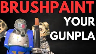 The Complete Guide to Brush Paint Your Gunpla  Featuring MG Gouf 20 [upl. by Yelloh639]