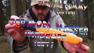 MORA Messer HARDCORE Test  VA für Marius Freisinger [upl. by Bish]