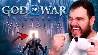 O Retorno de Kratos  Reagindo ao TRAILER de God of War Ragnarok Valhalla [upl. by Hsenid]